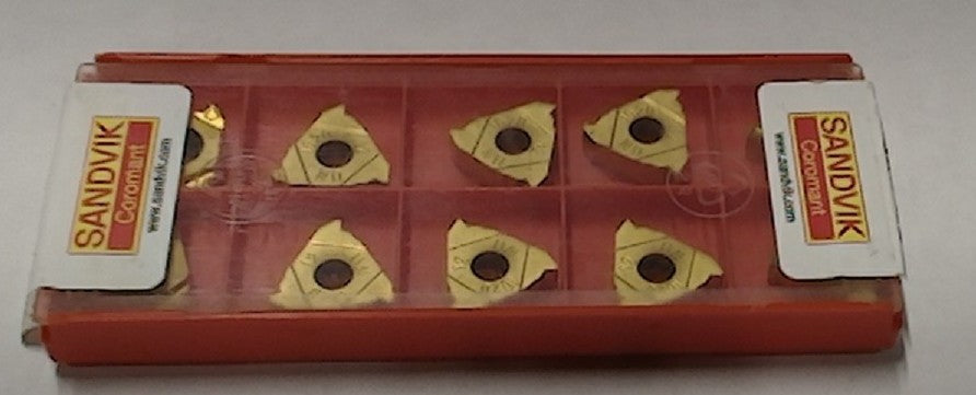 Lot 200-1014 Sandvik L166.0G-16 UN01-120 Threading inserts