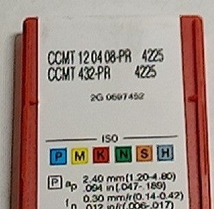 Lot 200-1053 Sandvik CCMT 432-PR Turning inserts