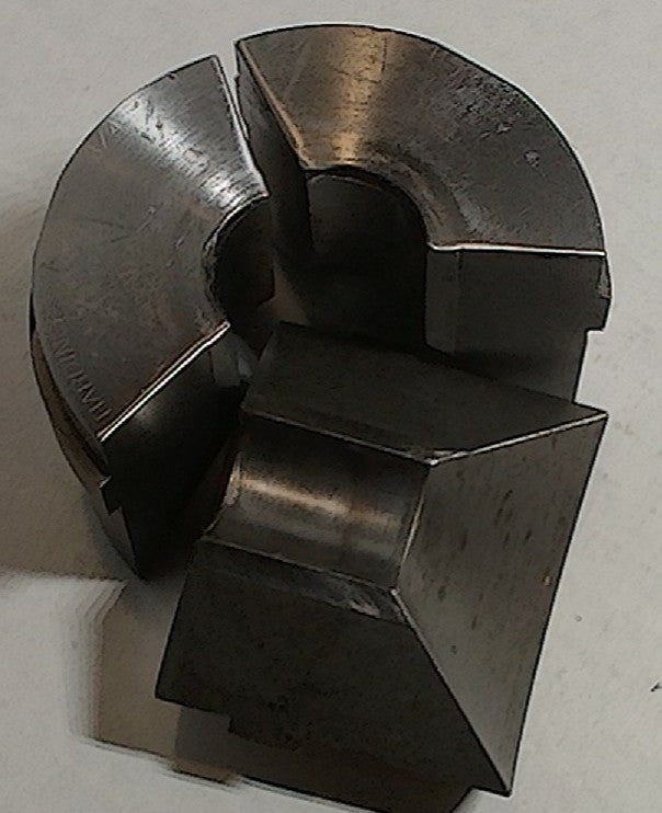 Lot 250-1018  Hardinge 3/4 inch round S20 collet pads