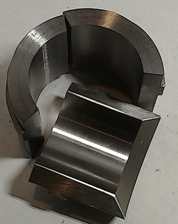 Lot 250-1020  Hardinge 1 19/32 inch round S20 collet pads