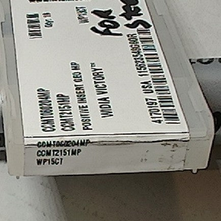 Lot 200-1075 Widia CCMT2151MP Turning inserts