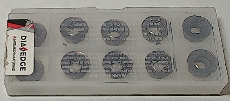 Lot 100-1041 Mitsubishi RPMT120400E-JS VP15TF Milling inserts