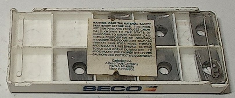 Lot 100-1042 Seco APEX160408FR-E07 HX Milling inserts