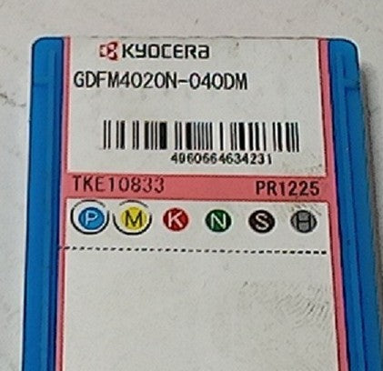 Lot 200-1076 Kyocera GDFM4020N-040DM Multi-directional Turning inserts