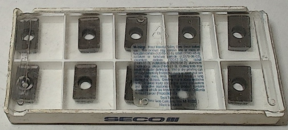 Lot 100-1046 Seco APKT160408TL-M14 T350M Milling inserts