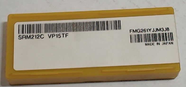 Lot 100-1055 Mitsubishi SRM212C VP15TF Milling inserts