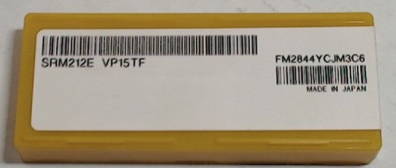 Lot 100-1056 Mitsubishi SRM212E VP15TF Milling inserts