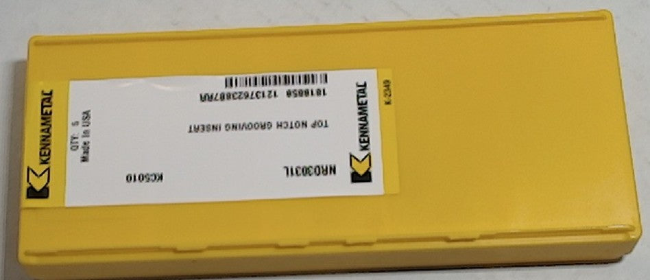 Lot 200-1090 Kennametal NRD3031L Topnotch Grooving inserts