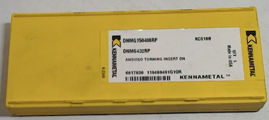 Lot 200-1093 Kennametal DNMG432RP Turning inserts