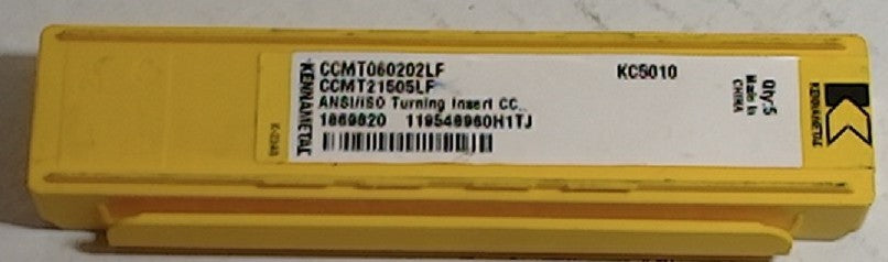 Lot 200-1120 Kennametal CCMT21505LF Turning inserts
