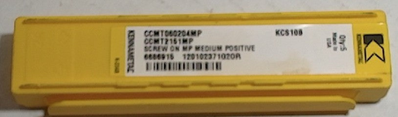 Lot 200-1119 Kennametal CCMT2151MP Turning inserts