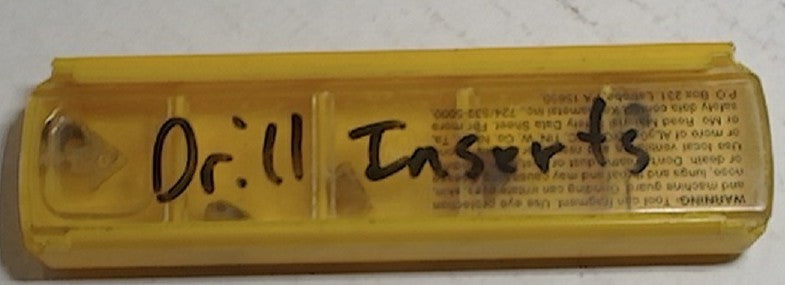 Lot 100-1078 Kennametal Indexable Drilling inserts