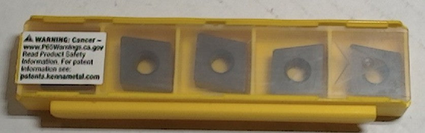 Lot 200-1124 Kennametal CNGA432T0820 Ceramic Turning inserts