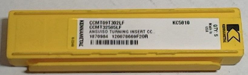 Lot 200-1126 Kennametal CCMT32505LF Turning inserts
