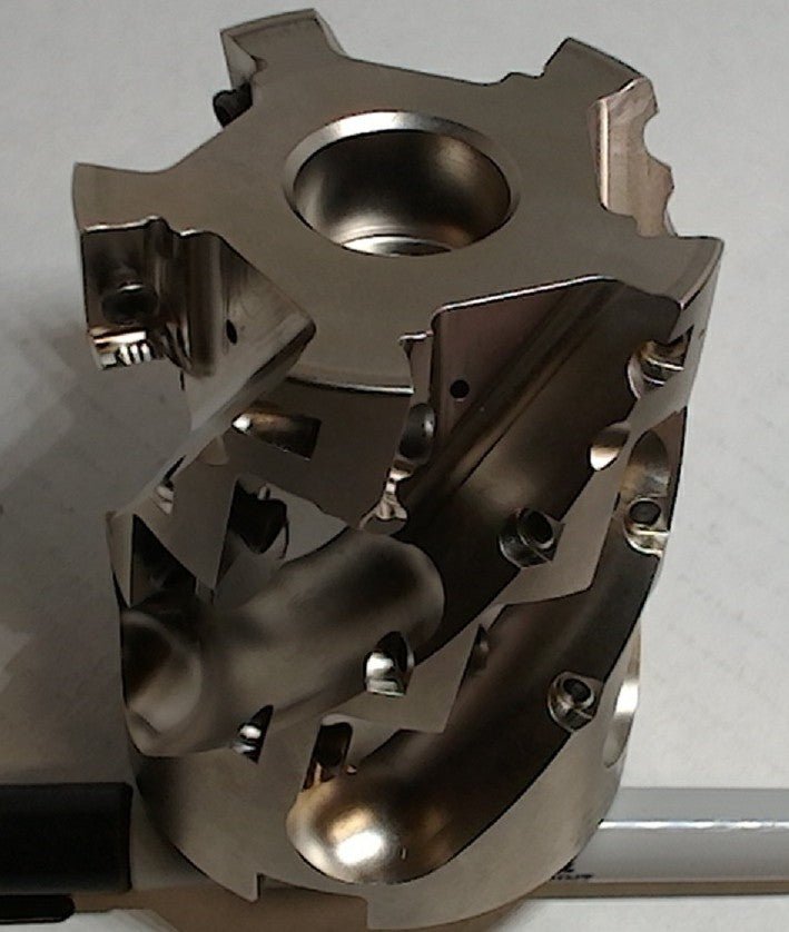 Lot 150-1001 Kyocera MECH T63R1745TM (MEC Series), Coolant-Through Helical Shell Mill