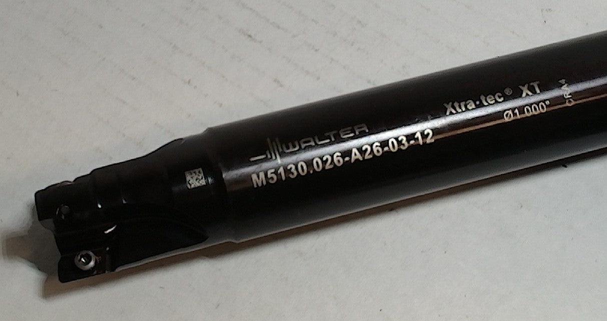 Lot 150-1002 Walter Indexable Square-Shoulder End Mill: M5130.026-A26-03-12