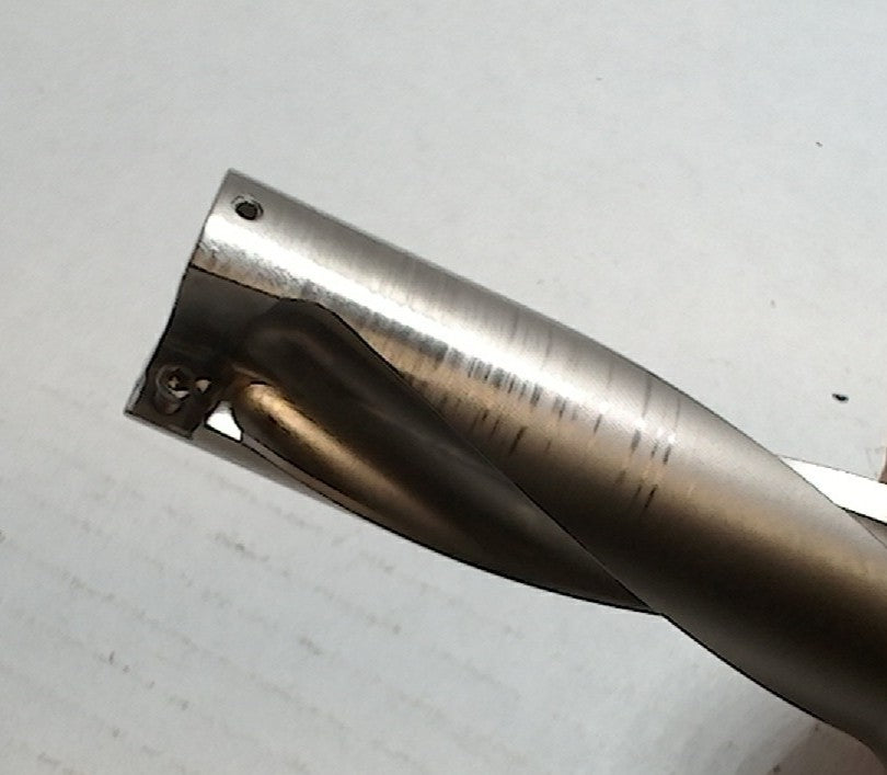 Lot 250-1068 Sumitomo Indexable Insert Drill: WDX0875D3S100, 7/8" Max Dia, 3xD, 1" Shank Dia
