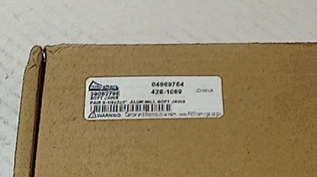 Lot 150-1008 Gibralter products 3908279E soft jaws for 6 inch vise 6.125x2x2