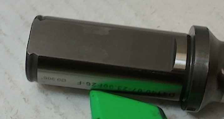 Lot 250-1047 Walter replaceable tip drill D4140.07-23.00F26-F .906 dia x 6.5 reach