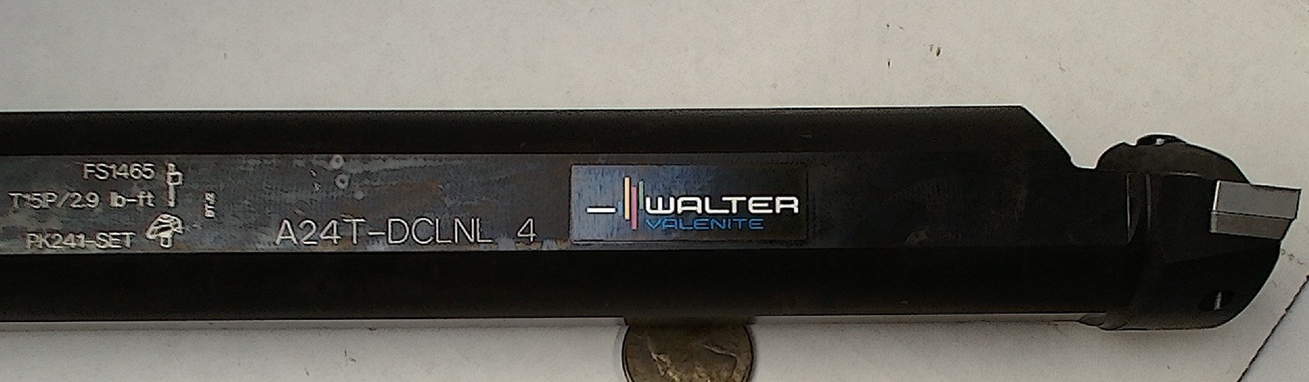 Lot 250-1076 Walter A24T-DCLNL 4 1.5 inch Boring bar
