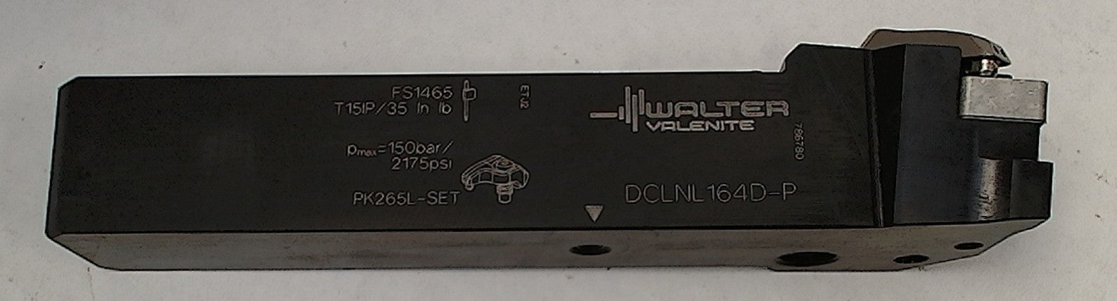 Lot 250-1078 Walter DCLNL164D-P Turning tool with 1" shank