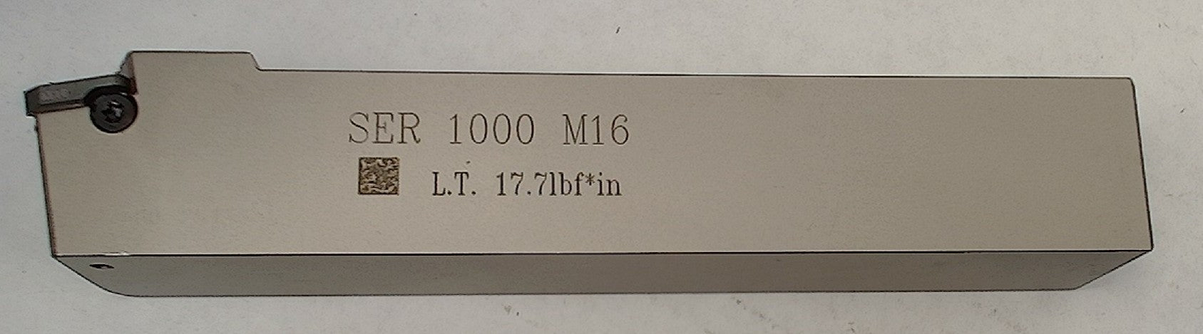 Lot 250-1079 Iscar SER 1000 M16 External threading tool with 1" shank