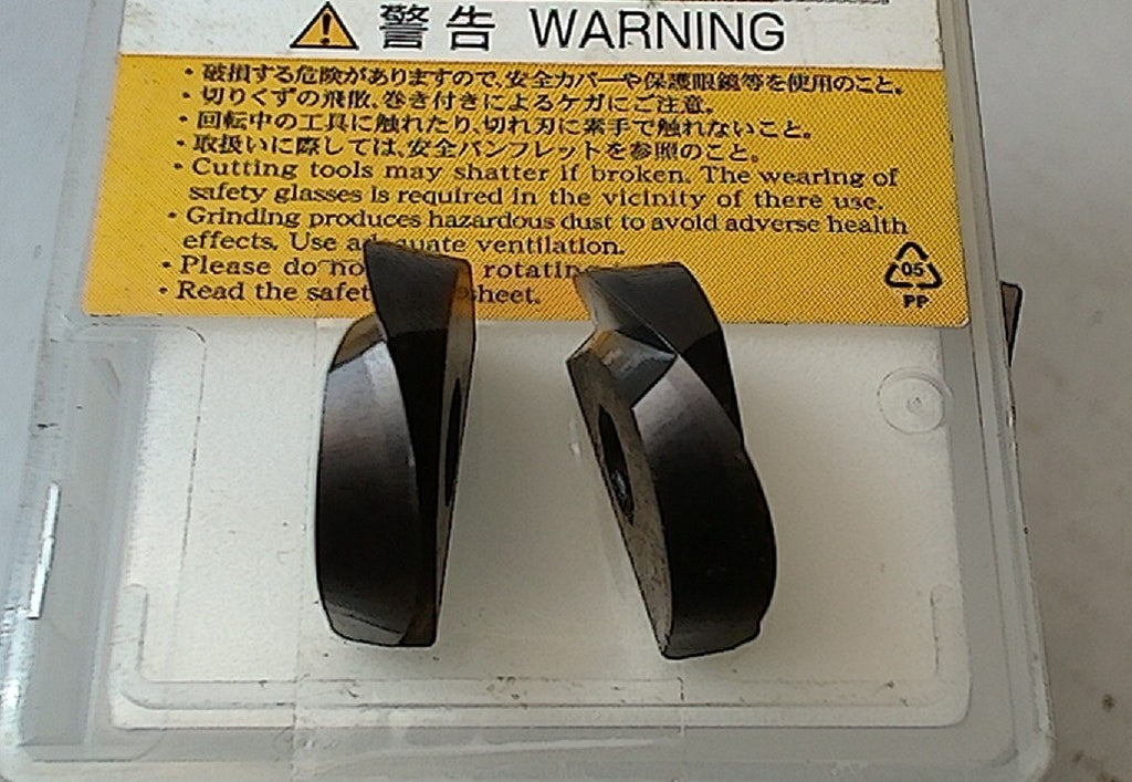 Lot 100-1081 Dijet BME-0750-S 11119-Z2357 0.750 Dia Indexable ball nose milling inserts