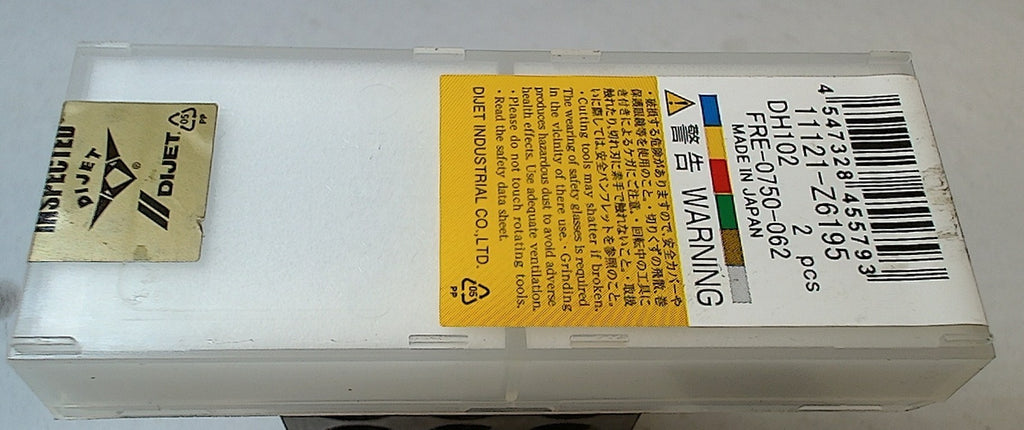 Lot 100-1082 Dijet FRE-0750-062 0.750 Dia indexable milling inserts