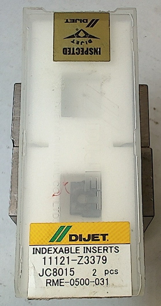 Lot 100-1105 Dijet RME-0500-031 11121-Z7605 Indexable milling insert
