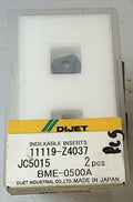 Lot 100-1114 Dijet BME-0500A 11119-Z4037 Indexable ball milling inserts