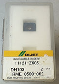 Lot 100-1115 Dijet RME-0500-062 11121-Z6055 Indexable milling insert