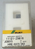 Lot 100-1116 Dijet HRE-0375-062 11121-Z9818 Indexable milling inserts