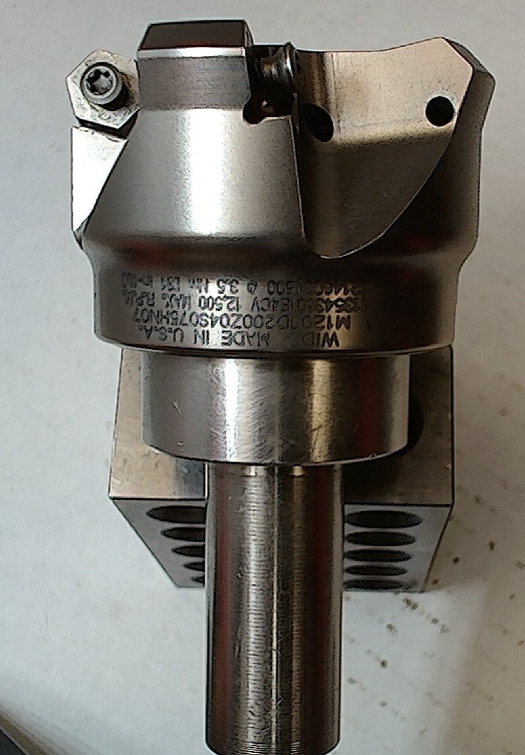 Lot 150-1018 Widia M1200D200Z04S075HN07 2 inch chamfer and angle face mill