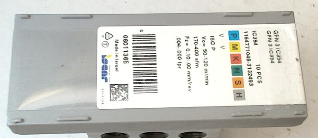 Lot 200-1145 Iscar GFN 3 IC354 Cutoff inserts