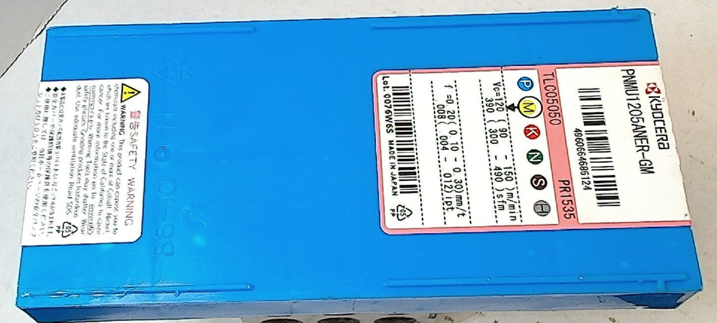 Lot 100-1132 Kyocera PNMU1205ANER-GM Indexable milling inserts