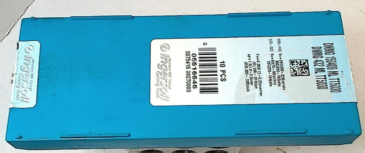 Lot 200-1159 Ingersoll DNMG432ML TT5030 Indexable turning inserts