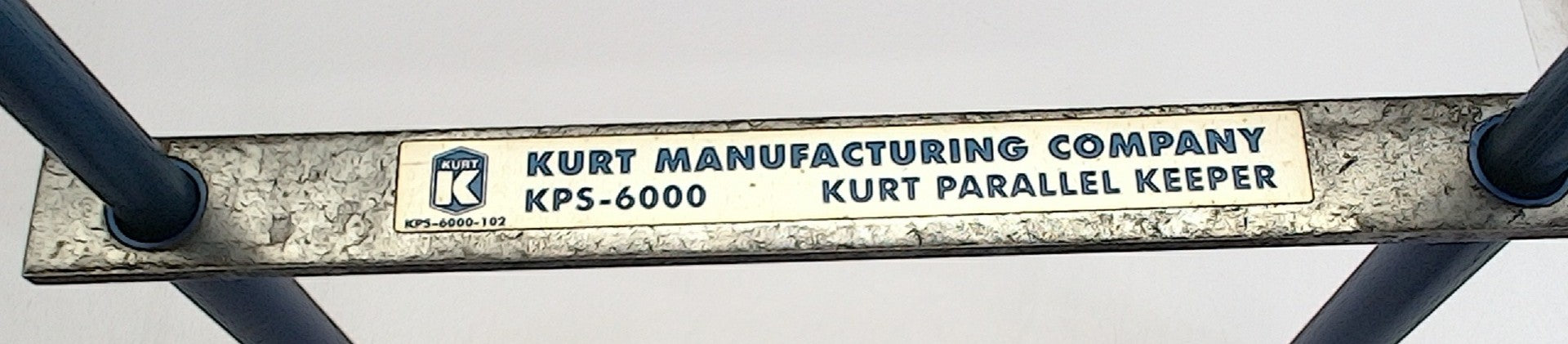 Lot 150-1020 Kurt KPS-6000 6 inch spring parallel keeper