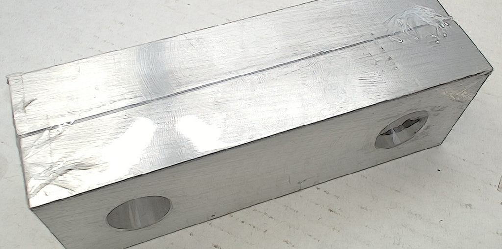 Lot 150-1021 Generic 1x2x6" aluminum soft jaws for a Kurt style 6" milling vise