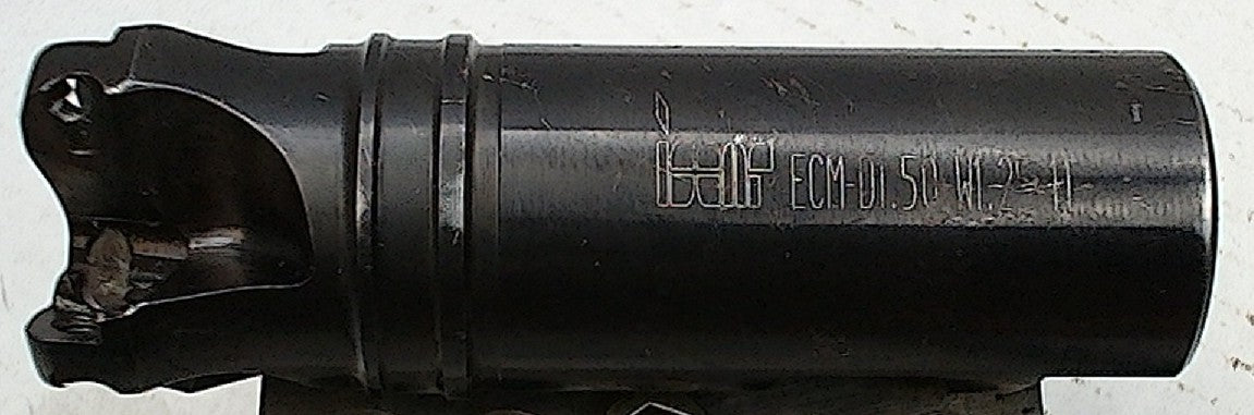 Lot 150-1127 Iscar ECM-D1.50 w1.25 11 Indexable Square-Shoulder End Mill