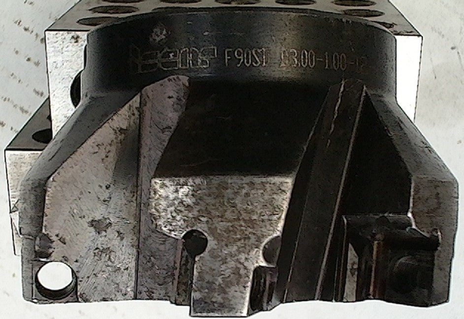 Lot 150-1129 Iscar F90SD D3.00-1.00-12 Indexable face milling cutter