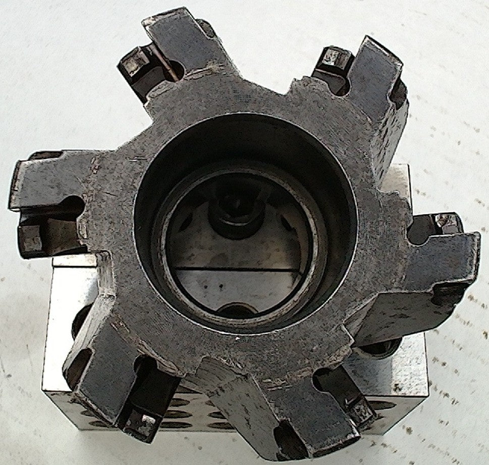 Lot 150-1129 Iscar F90SD D3.00-1.00-12 Indexable face milling cutter