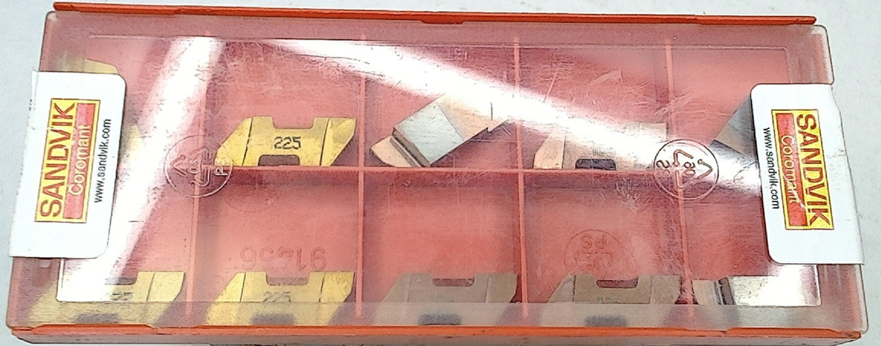 Lot 200-1182 Sandvik TLG-3094L 1125 Indexable grooving inserts