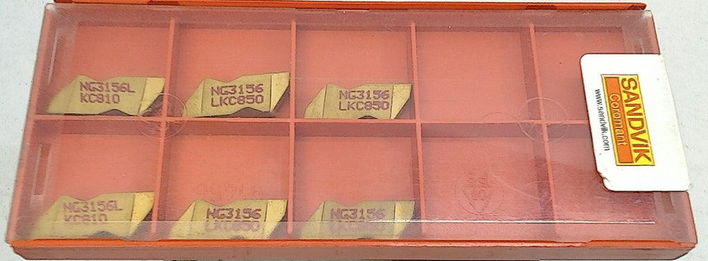Lot 200-1183 Kennametal Grooving Insert: NG3156L KC850