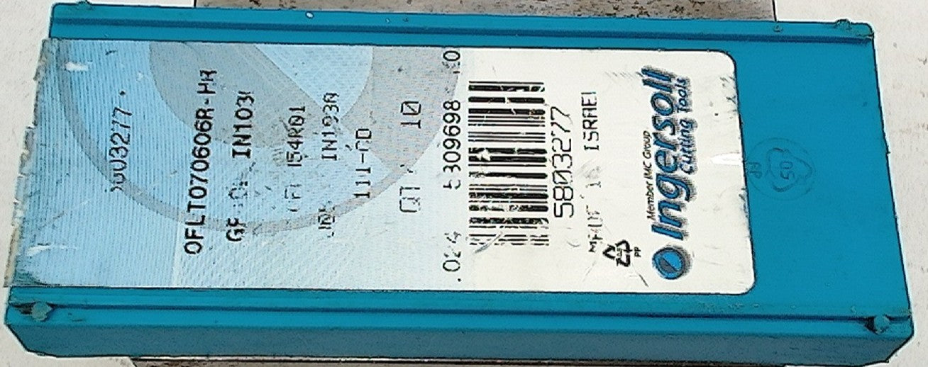 Lot 100-1144 Ingersoll OFLT070606R-HR Indexable milling inserts