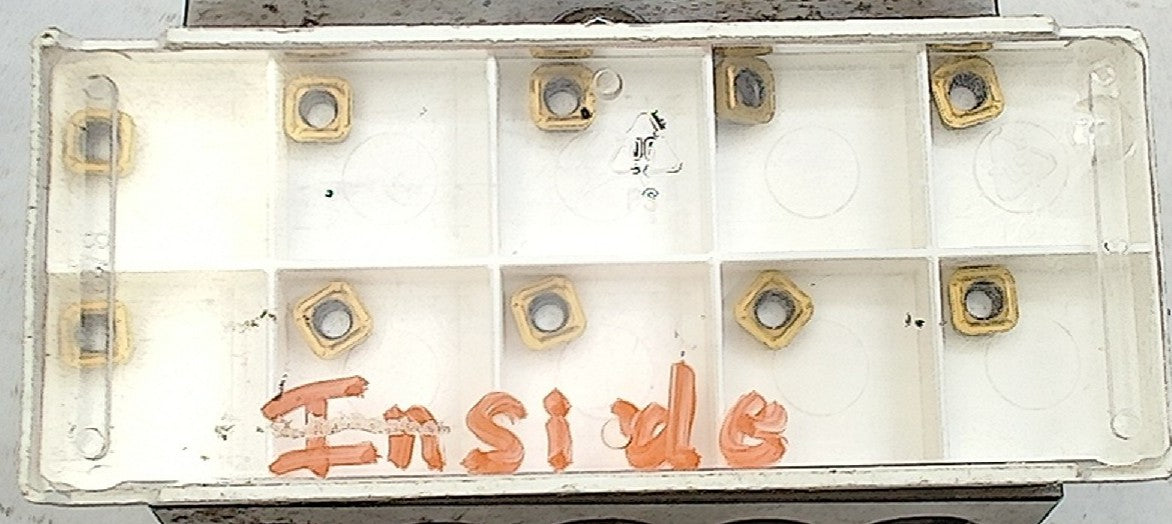 Lot 100-1147 SPGX0502-C1 T400D Seco Indexable Drill Inserts