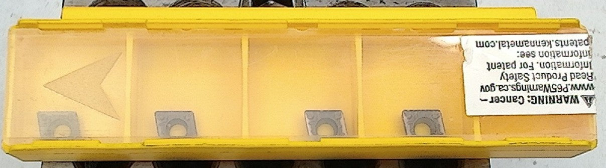 Lot 200-1194 Kennametal CCMT060204MP Indexable turning inserts