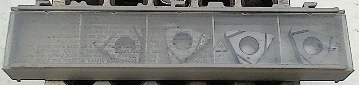 Lot 200-12014 Iscar 16 ER 2o UNJ IC908 Laydown threading inserts