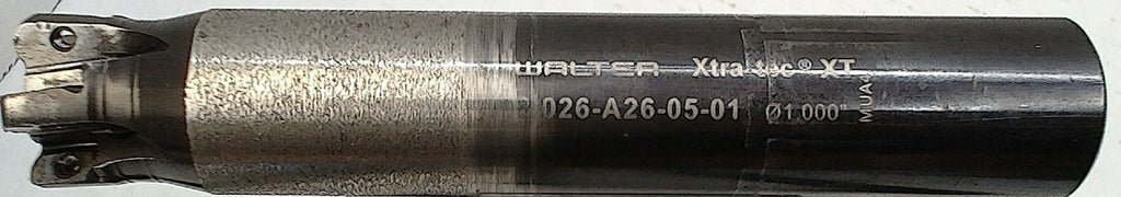 Lot 150-1133 Walter M5008.026-A26-05-01-L Indexable High-Feed End Mill