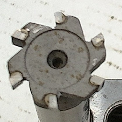Lot 150-1134 Unidentified 0.75 x 0.125 carbide tipped woodruff keyseat cutter