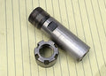 Lot 800-1005 Unidentified 3/4x2 1/2" ER 16 Collet chuck W/Castle nut